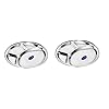 4 in 1 Compartments Round Stainless Steel Thali Set of 2