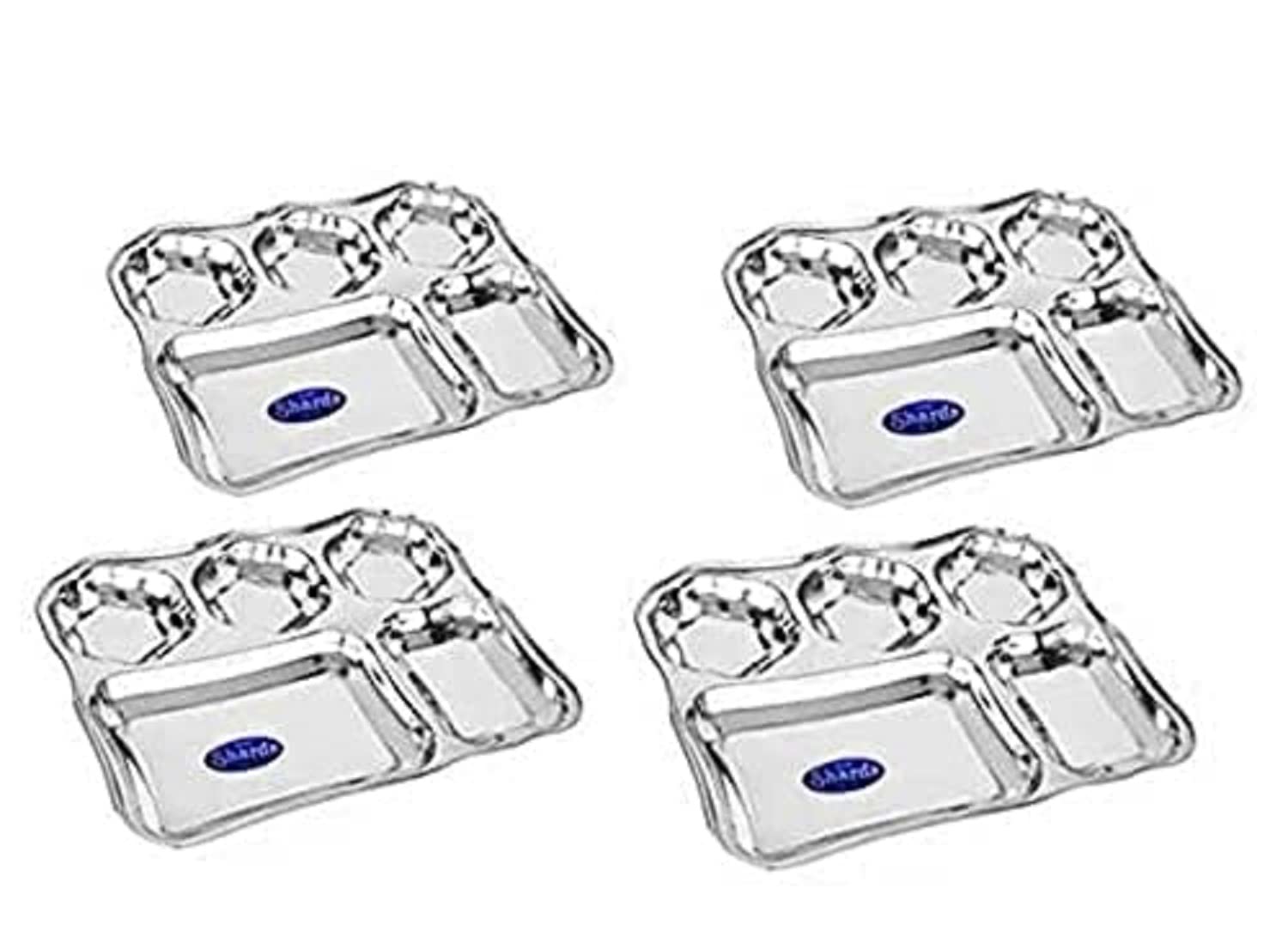 5-in-1-compartments-stainless-steel-flower-thali-set-of-4
