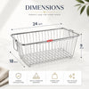 Sharda Metals Stainless Steel Dish Drying Rack | Heavy Duty Countertop Dish Drainer Stand with Side Handles