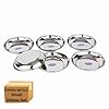 Fruit Dessert Stainless Steel Plates Set of 6