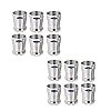 Stainless steel Glasses set of 12