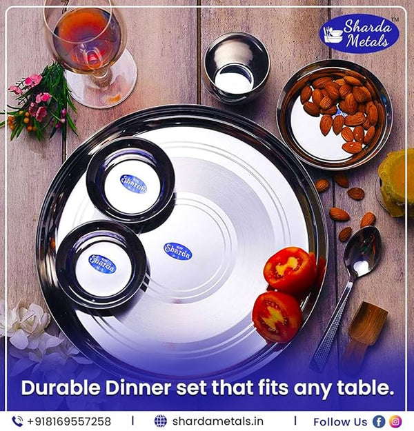 Premium Stainless Steel Dinner Set