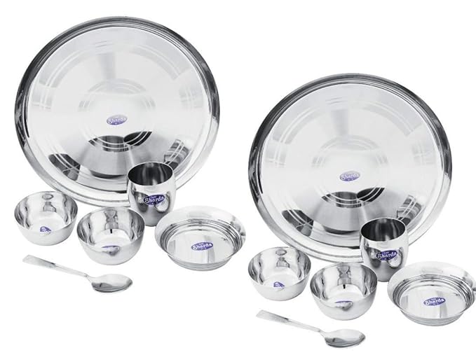 stainless-steel-dinner-set-2-thali-4-bowls-2-glasses-2-plates-2-spoons