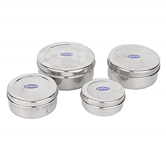 Stainless Steel Puri Dabba Container