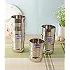 Stainless steel Glasses set of 12