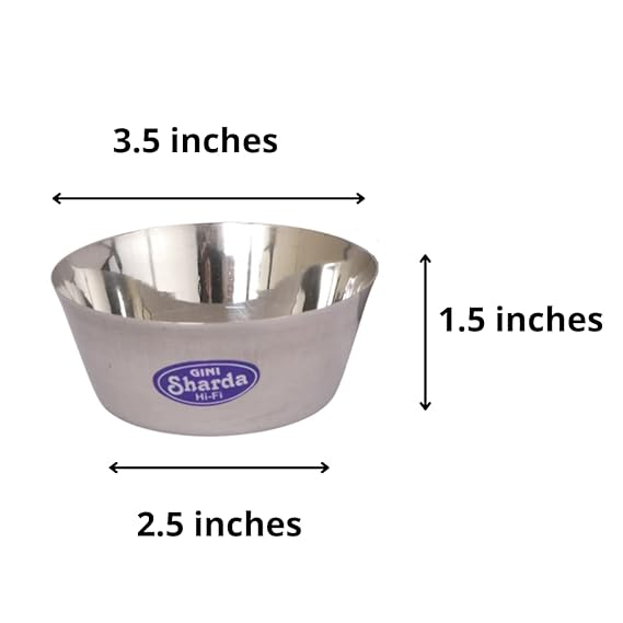 Stainless Steel Small Open Bowl