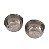 Stainless Steel Solid Dessert Serving Bowls - Set of 12